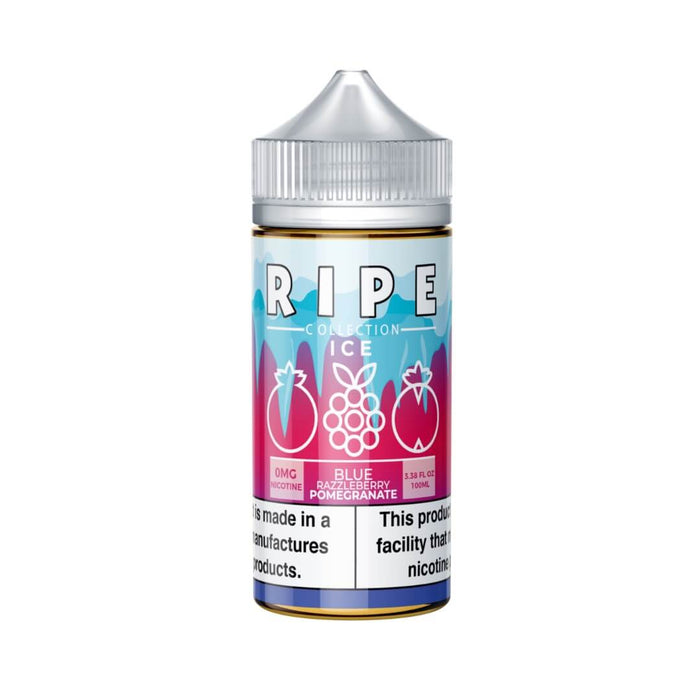 Ripe Collection Ice Blue Razzleberry Pomegranate eJuice-eJuice.Deals