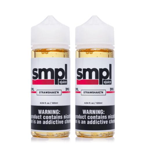 SMPL StrawShake'N 2 Bottle Bundle - eJuice.Deals