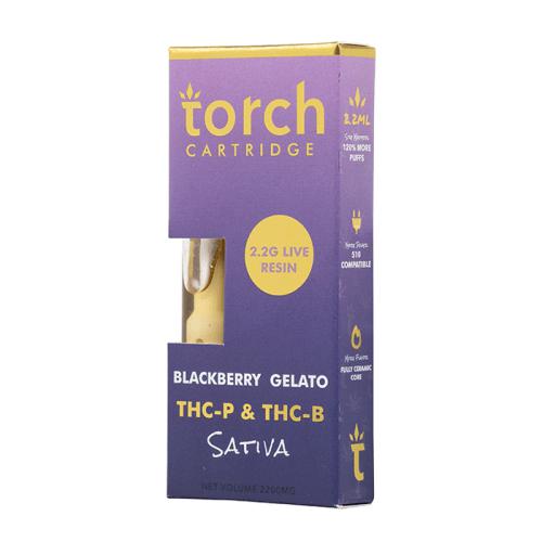 Torch THC-P + THC-B Live Resin Vape Cartridge 2.2g - eJuice.Deals