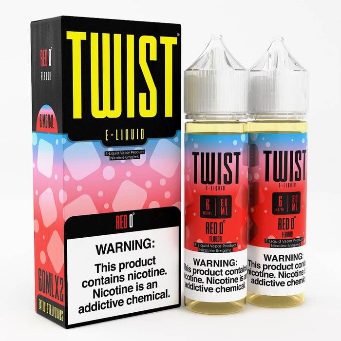 Twist e-Liquids Red 0 eJuice-eJuice.Deals