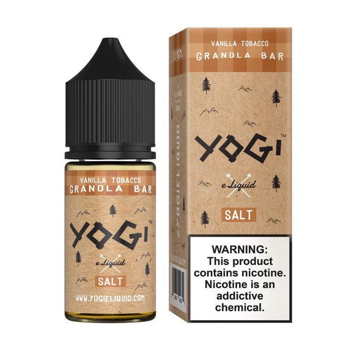 Yogi Salt Vanilla Tobacco Granola Bar eJuice-eJuice.Deals