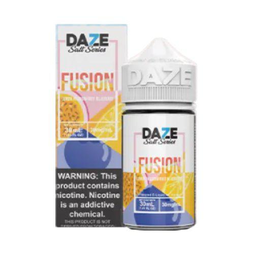 7 Daze Fusion Salts Lemon Passionfruit Blueberry-eJuice.Deals