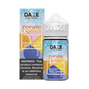 7 Daze Fusion Salts Lemon Passionfruit Blueberry Iced-eJuice.Deals
