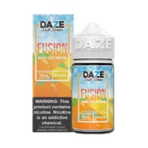 7 Daze Fusion Salts Orange Yuzu Tangerine Iced-eJuice.Deals