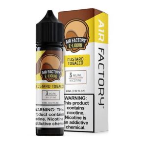 Air Factory Custard Tobacco eJuice-eJuice.Deals