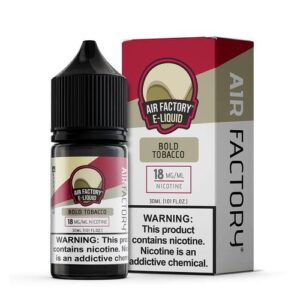 Air Factory Salt Bold Tobacco eJuice-eJuice.Deals