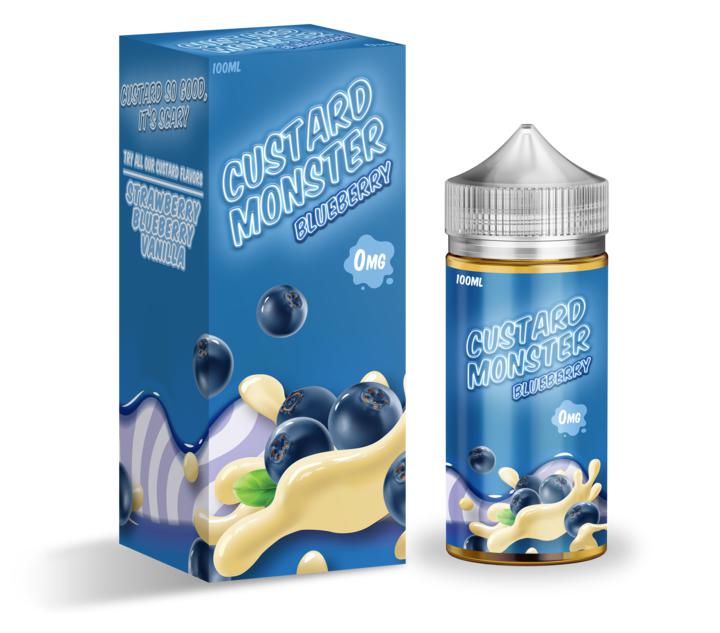 Blueberry Custard eJuice by Custard Monster Review - eJuice.Deals