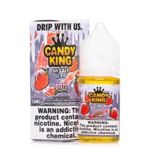 Candy King On Salt Iced Belts Strawberry eJuice-eJuice.Deals