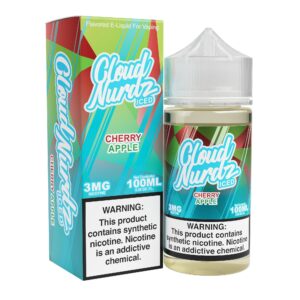 Cloud Nurdz Iced Cherry Apple eJuice - eJuice.Deals