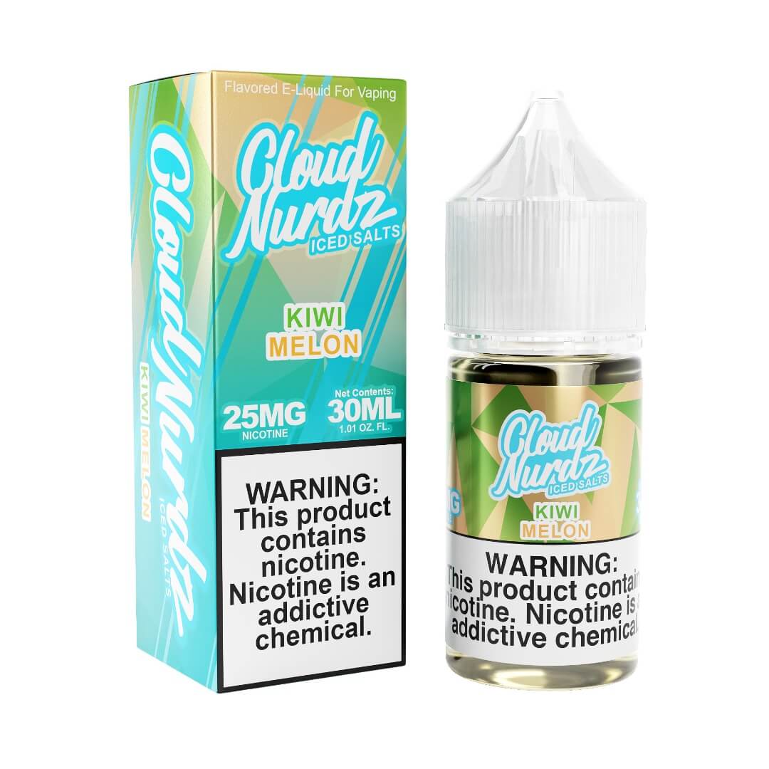 Cloud Nurdz Iced Salts Kiwi Melon eJuice-eJuice.Deals