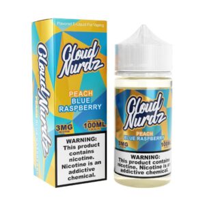 Cloud Nurdz Peach Blue Raspberry eJuice-eJuice.Deals