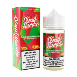 Cloud Nurdz Sour Watermelon Strawberry eJuice-eJuice.Deals