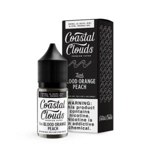 Coastal Clouds Salt Iced Blood Orange Peach eJuice - eJuice.Deals