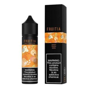 Fruitia Sweet Peach Soda Ejuice-eJuice.Deals
