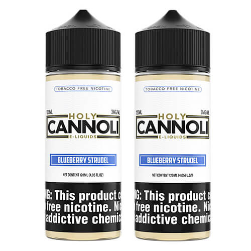 Holy Cannoli Blueberry Strudel 2 Bottle Bundle-eJuice.Deals