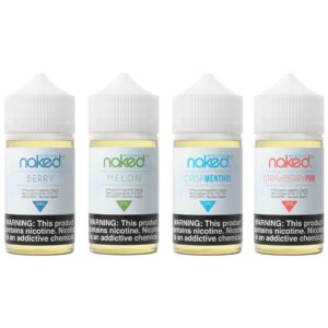 Naked 100 Menthol 4 Bottle Bundle-eJuice.Deals