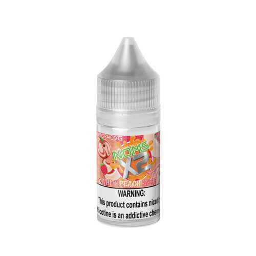Noms X2 Salt White Peach Raspberry eJuice-eJuice.Deals