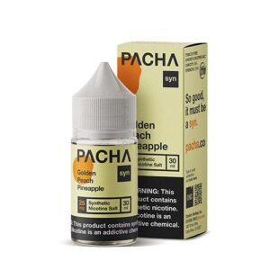 Pacha Salt Golden Peach Pineapple eJuice - eJuice.Deals