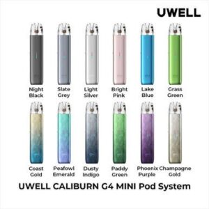 Uwell Caliburn G4 Mini Pod System Kit - eJuice.Deals