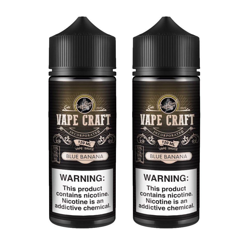 Vape Craft Blue Banana 2 Bottle Bundle-eJuice.Deals