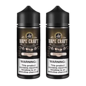 Vape Craft Rich Tobacco 2 Bottle Bundle-eJuice.Deals