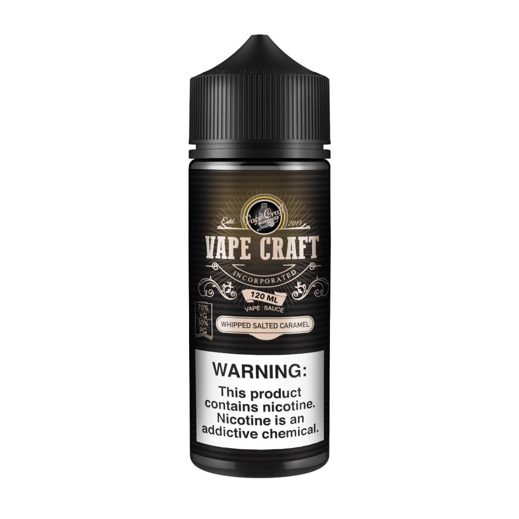 Vape Craft Whipped Salted Caramel eJuice - eJuice.Deals