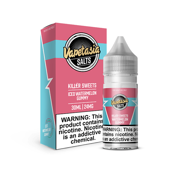 vapetasia-killer-sweets-salt-iced-watermelon-gummy-ejuice-3305151-1 Vapetasia Killer Sweets Salt Iced Watermelon Gummy eJuice - eJuice.Deals