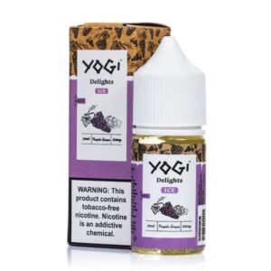 Yogi Delights Salt Purple Grape Ice eJuice - eJuice.Deals