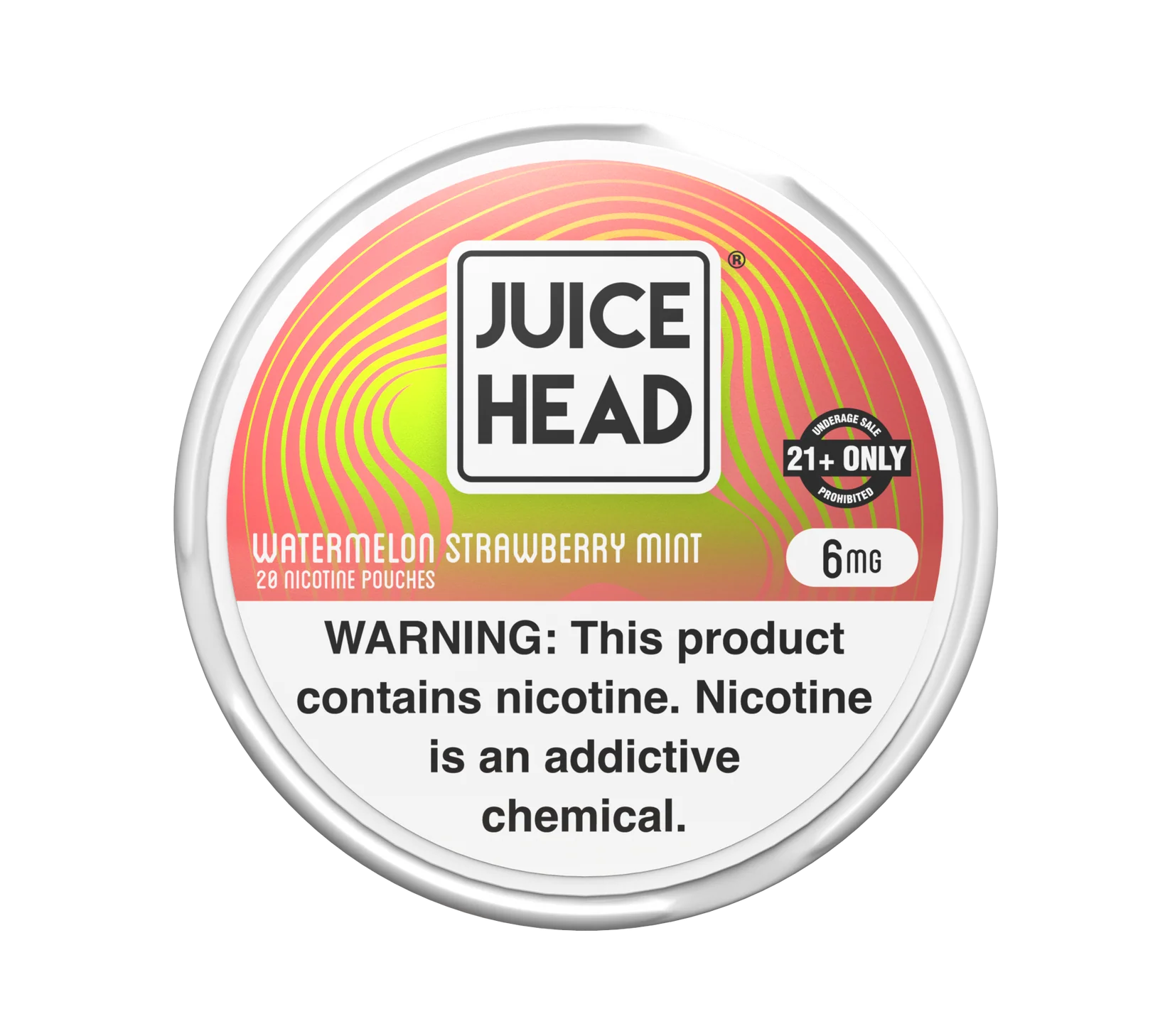 JH_Pouches_Watermelon_Strawberry_Mint_6MG_Front.png Juice Head Nicotine Pouch Promo - Image 1