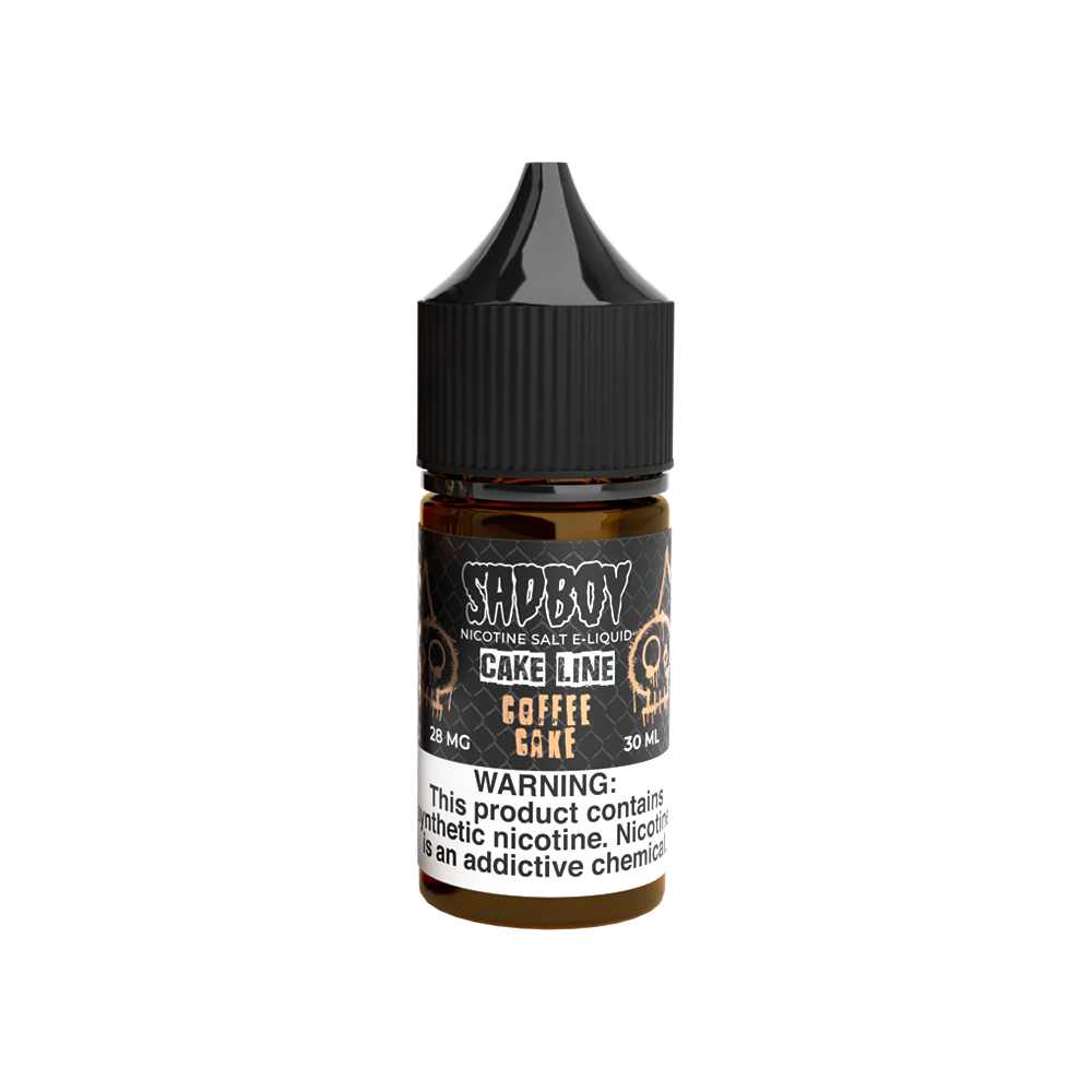 CoffeeCakeforDVwebsite_1024x1024.png Sadboy Salt Cake Line Coffee Cake eJuice - Image 1