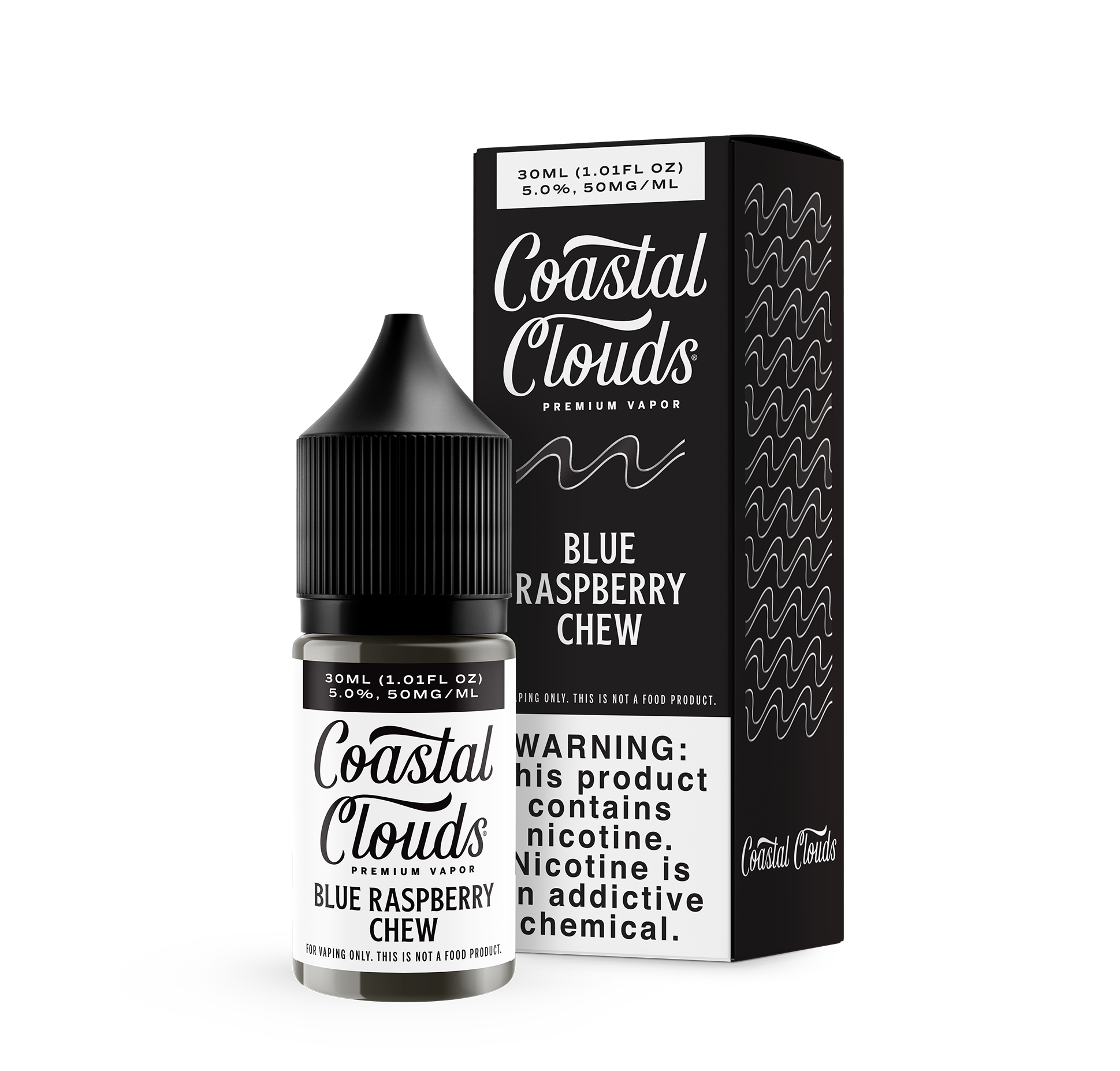 Coastal Clouds Salt Blue Raspberry Chew eJuice